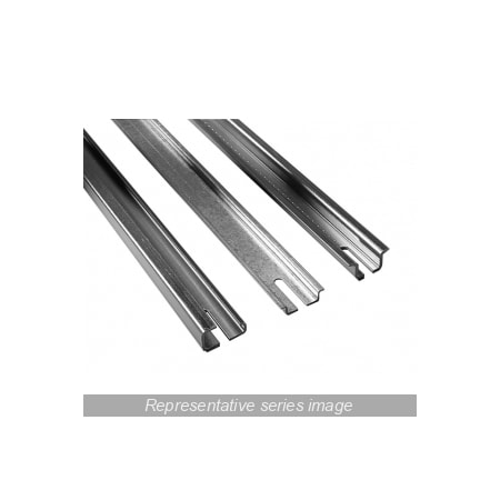 Hammond DIN Rail set of 3, 24 in., Plated Steel 2D1K24